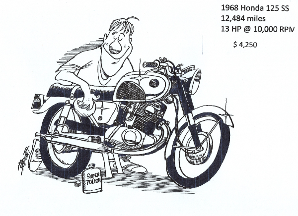 1968 Honda cartoon