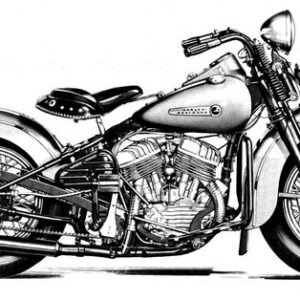 Harley Davidson #4 - Large Mural