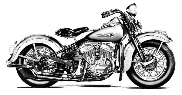 Harley Davidson #4 - Large Mural